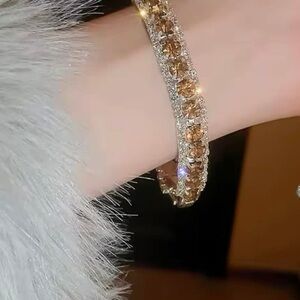 Elegant Gold and Silver Bracelet